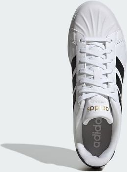 Кроссовки Adidas STREETTALK FTWWHT/CBLACK/GOLDMT мужские - 6