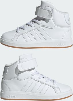 Кроссовки Adidas GRAND COURT MID K детские - 5