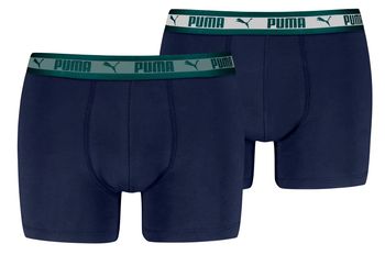 Трусы Puma PUMA MEN CHROMATIC WAISTBAND BOXERS 2P мужские - фото