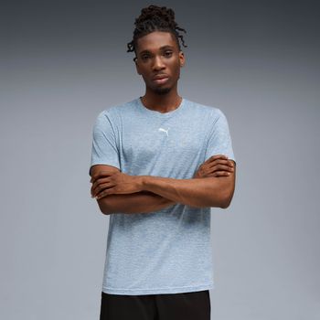 Футболка Puma M TAD ESSENTIALS HEATHER CAT Tee (CF small cat) чоловіча - 2