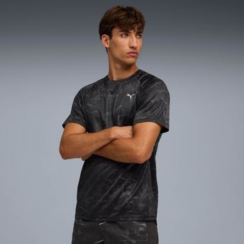 Футболка Puma M Run Velocity AOP Tee чоловіча - 1
