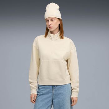 Джемпер Puma PUMA CLASS Comfort Half-Zip Short Crew FL женский - 1