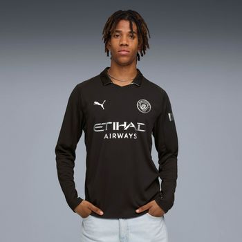 Футболка Puma MCFC Away Jersey Replica LS чоловіча - фото
