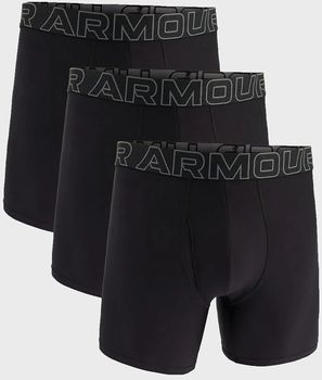 Труси UNDER ARMOUR UUSHJ04M Underwear Boxers UA PERFORMANCE TECH - SOLID 6" 3PK чоловічі - 1
