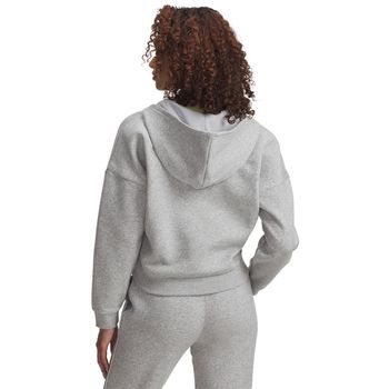 Джемпер UNDER ARMOUR Rival Flc Piped HZ Hoodie женский - 2