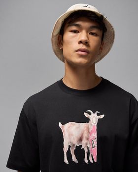 Футболка Jordan M J NC GOAT SS CREW мужская - 3