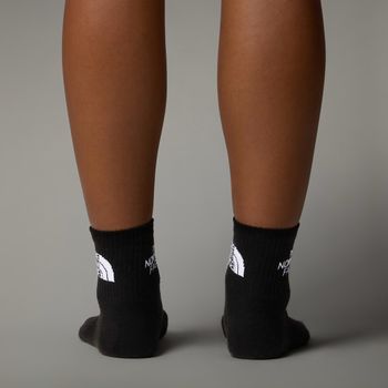Шкарпетки THE NORTH FACE MULTI SPORT CUSH QUARTER SOCK 3P - 4