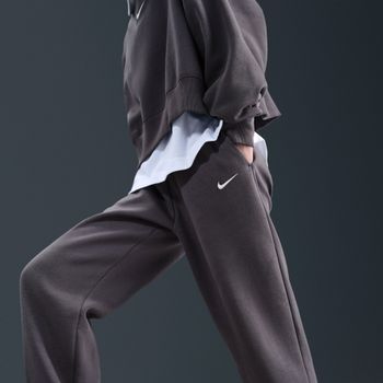 Брюки Nike W NSW PHNX FLC HR OS PANT 2 женские - 8