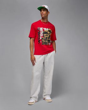 Футболка Jordan M J NC WORLD TOUR SS CREW мужская - 6