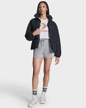 Куртка Converse QUILTED PUFFER JACKE жіноча - 1