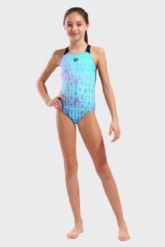 Купальник Arena MULTI COLOURS SWIMSUIT V BACK для дівчинки - 5