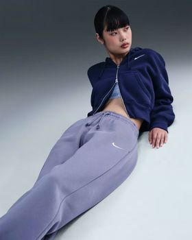 Брюки Nike W NSW PHNX FLC HR OS PANT 2 женские - 5