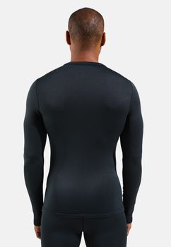 Термофутболка ODLO FUNDAMENTALS ACTIVE WARM BL TOP crew neck l/s мужская - 2
