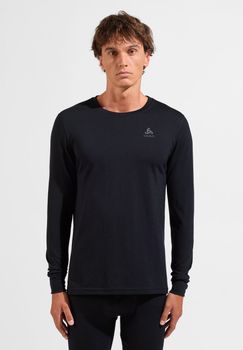 Термофутболка ODLO MERINO 200 BL TOP crew neck l/s мужская - фото