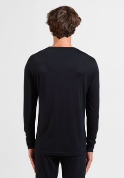 Термофутболка ODLO MERINO 200 BL TOP crew neck l/s мужская - 2