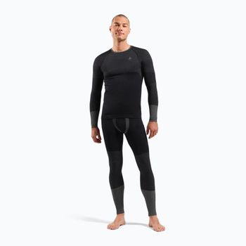 Термофутболка ODLO FUNDAMENTALS PERFORMANCE WARM BL TOP crew neck l/s мужская - 4