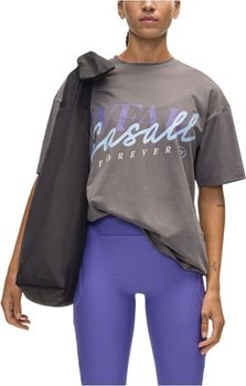 Футболка Casall Oversized Cotton Blend Tee  женская - фото