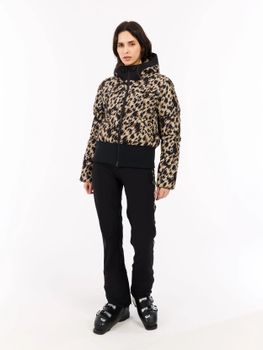 Куртка Protest Jetta Leopard puffer ski jacket жіноча - 4