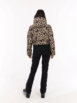 Куртка Protest Jetta Leopard puffer ski jacket жіноча - 5