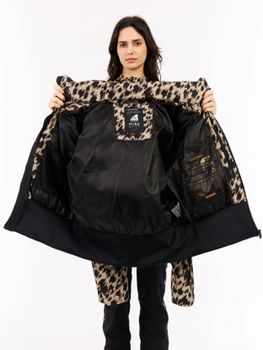 Куртка Protest Jetta Leopard puffer ski jacket жіноча - 6