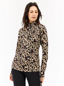Джемпер Protest Vessy Leopard mid layer женский - 1