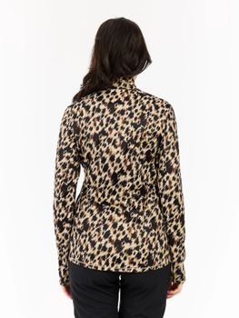 Джемпер Protest Vessy Leopard mid layer женский - 2