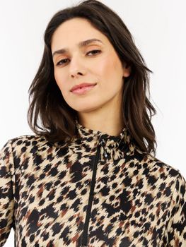 Джемпер Protest Vessy Leopard mid layer женский - 3
