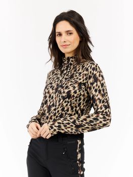 Джемпер Protest Vessy Leopard mid layer женский - 4