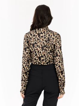 Джемпер Protest Vessy Leopard mid layer женский - 5