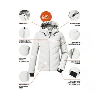 Куртка KILLTEC KSW 31 WMN SKI QLTD JCKT жіноча - 5