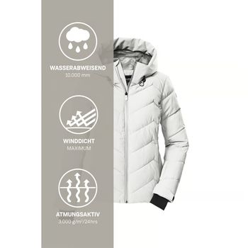 Куртка KILLTEC KSW 31 WMN SKI QLTD JCKT жіноча - 6