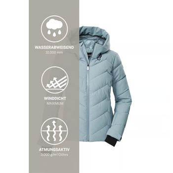 Куртка KILLTEC KSW 31 WMN SKI QLTD JCKT жіноча - 6