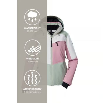 Куртка KILLTEC KSW 39 WMN SKI JCKT жіноча - 7