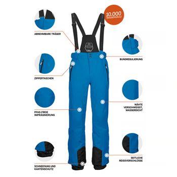 Штани KILLTEC KSW 100 MN SKI PNTS чоловічі - 5