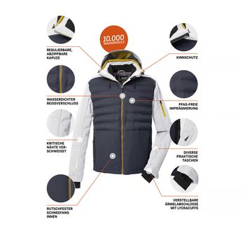 Куртка KILLTEC KSW 72 MN SKI JCKT мужская - 5