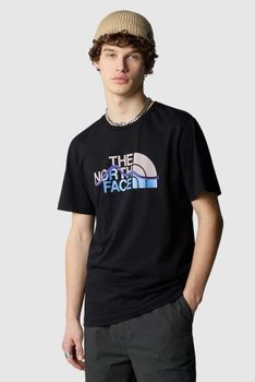 Футболка THE NORTH FACE M SS MOUNTAIN LINE TEE чоловіча - фото