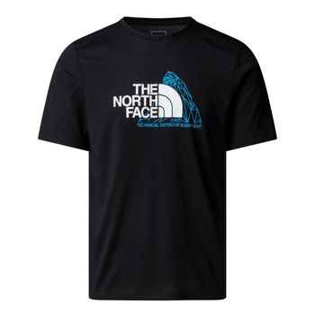 Футболка THE NORTH FACE M MOUNTAIN FOUNDATION SS TEE-GRAPHIC чоловіча - 1