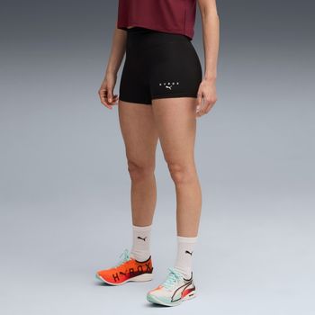 Лосины Puma W PUMA X HYROX SHAPELUXE 3" TIGHT SHORT женские - фото