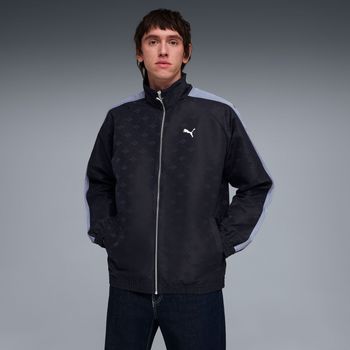 Джемпер Puma T7 Jacquarded Woven Relaxed Track Jacket мужской - фото