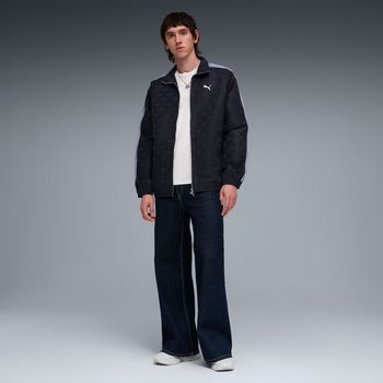 Джемпер Puma T7 Jacquarded Woven Relaxed Track Jacket мужской - 3