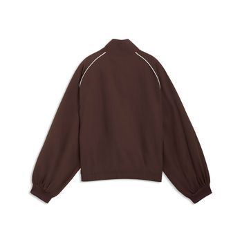 Джемпер Puma T7 Balloon Sleeve Piping Relaxed Woven Track Jacket женский - 5