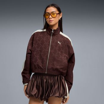 Джемпер Puma T7 Jacquarded Woven Relaxed Track Jacket женский - 2