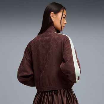 Джемпер Puma T7 Jacquarded Woven Relaxed Track Jacket женский - 2