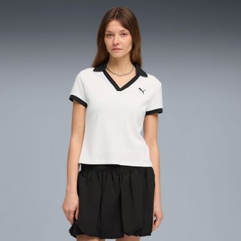 Футболка Puma WARDROBE ESS Polo жіноча - 3