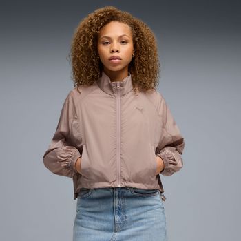 Куртка Puma HER Relaxed Full-Zip Woven Jacket жіноча - фото