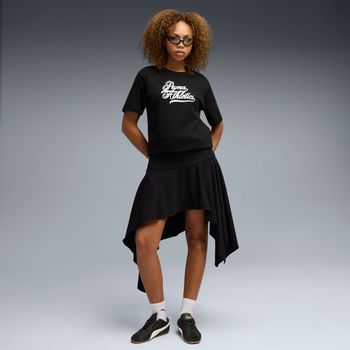 Футболка Puma GRAPHICS  Relaxed Varsity Tee жіноча - 3