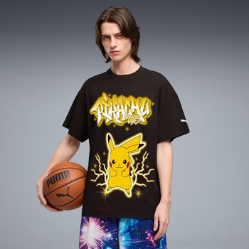 Футболка Puma Pokemon X Hoops Pikachu Tee мужская - фото