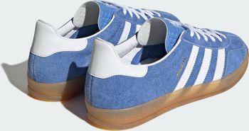 Кроссовки Adidas GAZELLE INDOOR W BLUFUS/FTWWHT/GOLDMT женские - 6