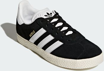 Кроссовки Adidas GAZELLE J CBLACK/FTWWHT/GOLDMT детские - 5