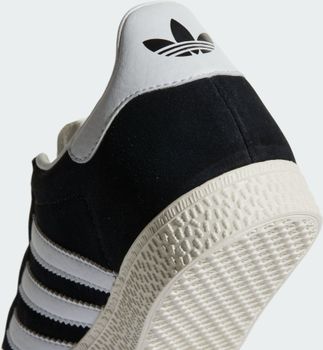 Кроссовки Adidas GAZELLE J CBLACK/FTWWHT/GOLDMT детские - 7